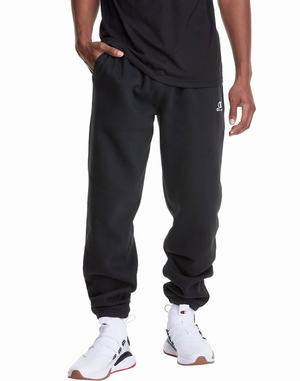 Men's Champion Classic Fleece EmbroideLogo 31" Jogger Grey Cream | HLUJX8029