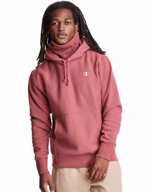 Men's Champion Defender Series Reverse Weave Two Detachable Hoodie Red | WSLMD7238