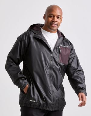 Men's Champion Full Zip Lightweight Sport Jackets Light Royal / Green | SOPAE2513