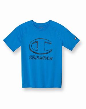 Men's Champion Graphic City Sport Sketch C T Shirts Black | GVNZU2714