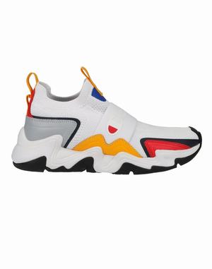 Men's Champion Hyper C. Speed Sneakers White Multicolor | QMRJD3028