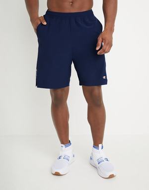 Men's Champion MVP C Patch 9" Shorts Black | KZSEN5198