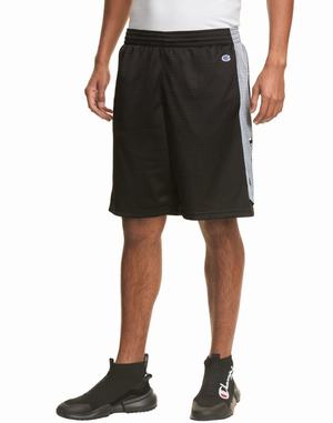 Men's Champion Mesh Basketball 10" Shorts Light Royal / Green | NSEAR0417