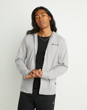 Men's Champion Middleweight Full Zip Jackets Navy | NLDTS9251