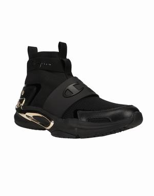Men's Champion OT Sneakers Black / Gold | UYWIQ2913
