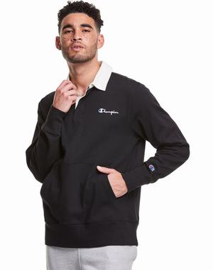 Men's Champion Rugby Kanga Pocket T Shirts Grey | RWDTM0819