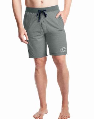 Men's Champion Sleep C Logo Nightwear Grey | COADW0924