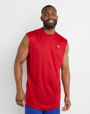 Men's Champion Sport Muscle Tops Navy | LBGZS5683