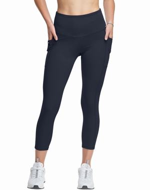 Women's Champion Absolute 3 4 Pocket 23" Leggings Black | CIFTS7305