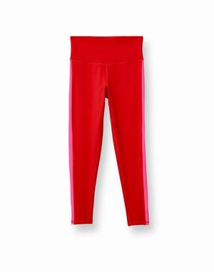Women's Champion Absolute 7 8 Track 25" Leggings Red / Pink | UNDOQ8402