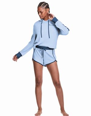 Women's Champion Cropped Hacci Nightwear Olive | SDYQA4056