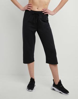 Women's Champion Everyday Cotton 18" Pants Grey | ZVNLJ1269