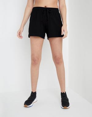 Women's Champion Everyday Cotton 5" Shorts Grey | FQOEI2049