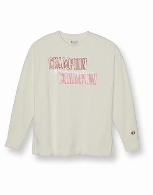 Women's Champion Game Day Oversized Logo Hoodie Black | RACHW6053