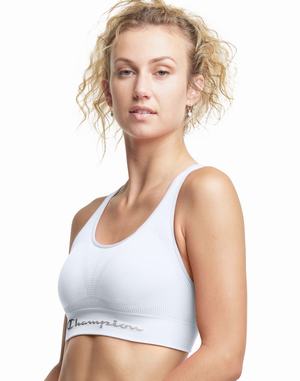 Women's Champion Infinity Sports Bras Black | RQYUK5318