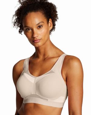 Women's Champion Motion Control Underwire Sports Bras Black | FZHSC6708
