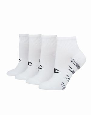 Women's Champion Performance 6-pairs Socks White / Black | VEJQS3027