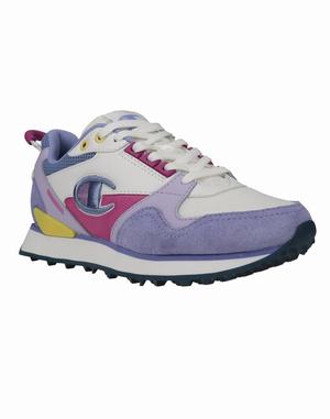 Women's Champion Relay Wisteria Sneakers White / Blue | PHGED7390