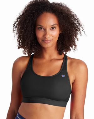 Women's Champion The Absolute Max 2.0 Sports Bras Black | CDPTR7460