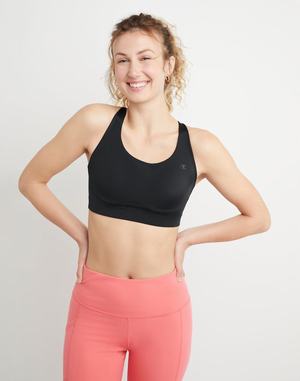 Women's Champion The Absolute Max Sports Bras Black | BNAMX2518